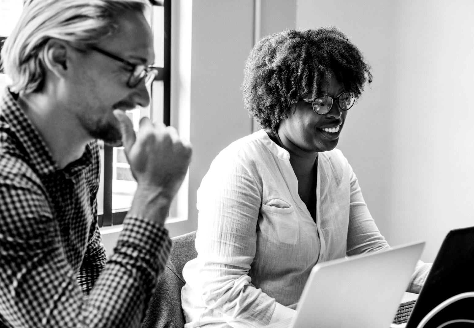 Strategic investment planning session with financial data analysis and forecasting models