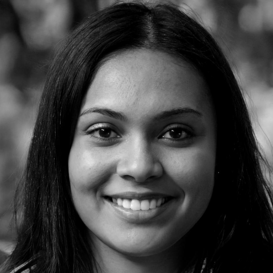 Portrait of Rhea Venkatesan, Corporate Treasury Manager